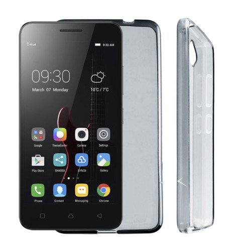 VOLTE-TEL ΘΗΚΗ LENOVO VIBE C A2020 5.0"SLIMCOLOR TPU ΔΙΑΦΑΝΗ ΓΚΡΙ