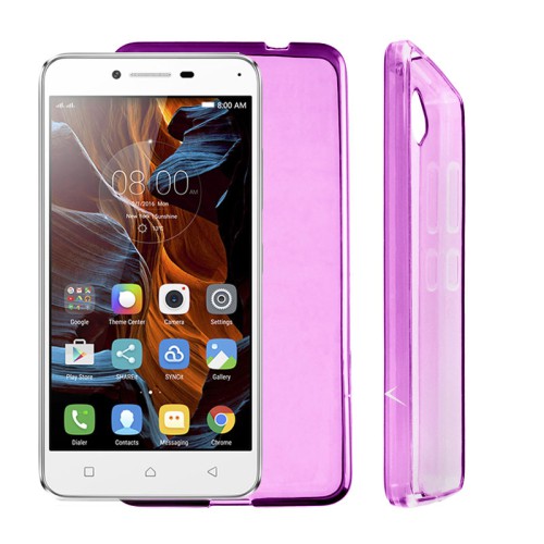VOLTE-TEL ΘΗΚΗ LENOVO VIBE K5 A6020 5.0"SLIMCOLOR TPU ΔΙΑΦΑΝΗ ΡΟΖ