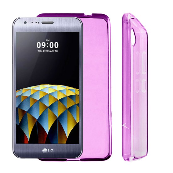 VOLTE-TEL ΘΗΚΗ LG X CAM K580 5.2" SLIMCOLOR TPU ΔΙΑΦΑΝΗ ΡΟΖ