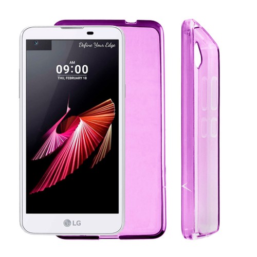 VOLTE-TEL ΘΗΚΗ LG X SCREEN K500N 4.93" SLIMCOLOR TPU ΔΙΑΦΑΝΗ ΡΟΖ