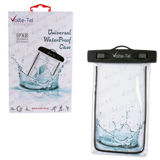 VOLTE-TEL ΘΗΚΗ ΑΔΙΑΒΡΟΧΗ 2 IN 1 SPORTS ARMBAND LUMINUS IPX8 30m MAX SIZE 14.2cm x 7.5cm (5.8") BLACK