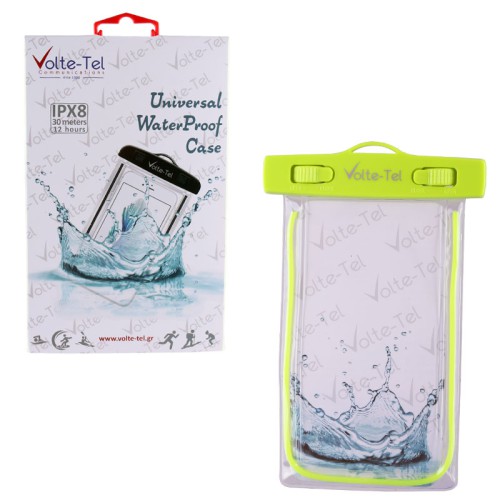 VOLTE-TEL ΘΗΚΗ ΑΔΙΑΒΡΟΧΗ 2 IN 1 SPORTS ARMBAND LUMINUS IPX8 30m MAX SIZE 14.2cm x 7.5cm (5.8") GREEN
