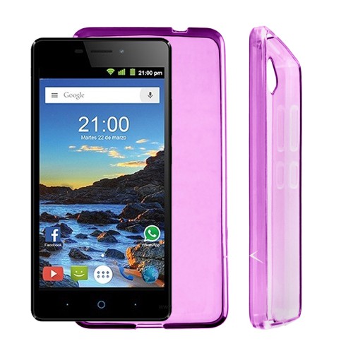 VOLTE-TEL ΘΗΚΗ ZTE BLADE V PLUS V580 SLIMCOLOR TPU ΔΙΑΦΑΝΗ ΡΟΖ