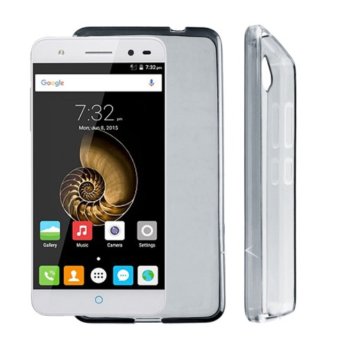 VOLTE-TEL ΘΗΚΗ ZTE BLADE V7 LITE 5.0" SLIMCOLOR TPU ΔΙΑΦΑΝΗ ΓΚΡΙ