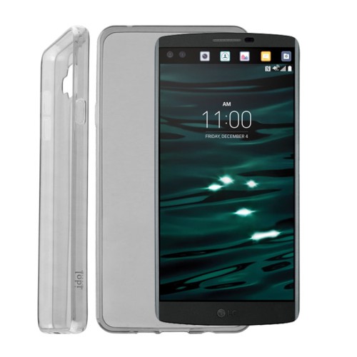 IDOL 1991 ΘΗΚΗ LG V10 H960 5.7" ULTRA THIN TPU 0.3mm ΔΙΑΦΑΝΗ ΓΚΡΙ