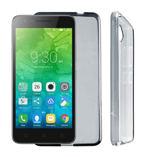 VOLTE-TEL ΘΗΚΗ LENOVO VIBE C2 5.0" SLIMCOLOR TPU ΔΙΑΦΑΝΗ ΓΚΡΙ