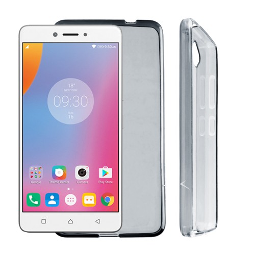 VOLTE-TEL ΘΗΚΗ LENOVO K6 5.0" SLIMCOLOR TPU ΔΙΑΦΑΝΗ ΓΚΡΙ
