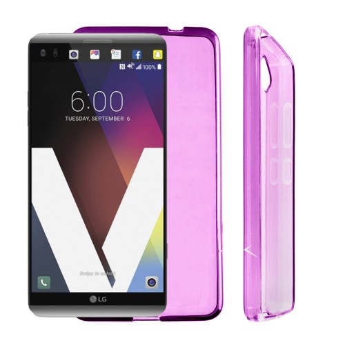 VOLTE-TEL ΘΗΚΗ LG V20 5.7" SLIMCOLOR TPU ΔΙΑΦΑΝΗ ΡΟΖ