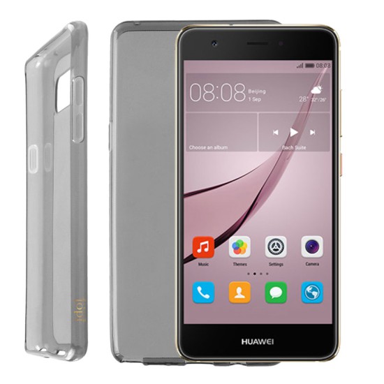 IDOL 1991 ΘΗΚΗ HUAWEI NOVA 5.0" AIR SLIM TPU ΔΙΑΦΑΝΗ ΓΚΡΙ
