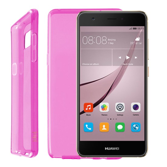 IDOL 1991 AIR SLIM TPU ΘΗΚΗ HUAWEI NOVA 5.0in ΔΙΑΦΑΝΗ ΡΟΖ