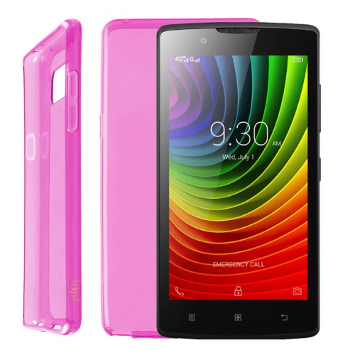 IDOL 1991 ΘΗΚΗ LENOVO A1000 4.0" AIR SLIM TPU ΔΙΑΦΑΝΗ ΡΟΖ