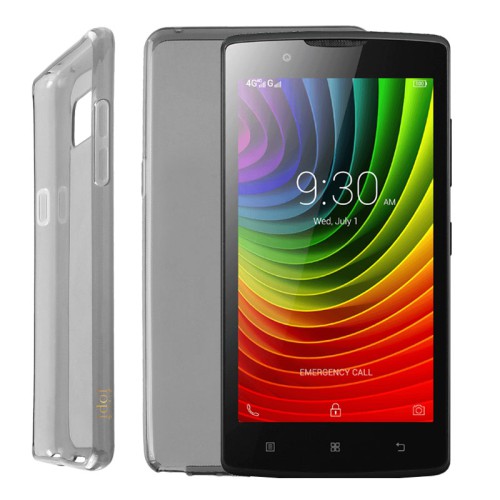 IDOL 1991 ΘΗΚΗ LENOVO A1000 4.0" AIR SLIM TPU ΔΙΑΦΑΝΗ ΓΚΡΙ