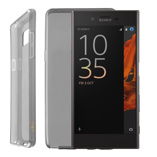 IDOL 1991 ΘΗΚΗ SONY XPERIA XZ 5.2" AIR SLIM TPU ΔΙΑΦΑΝΗ ΓΚΡΙ