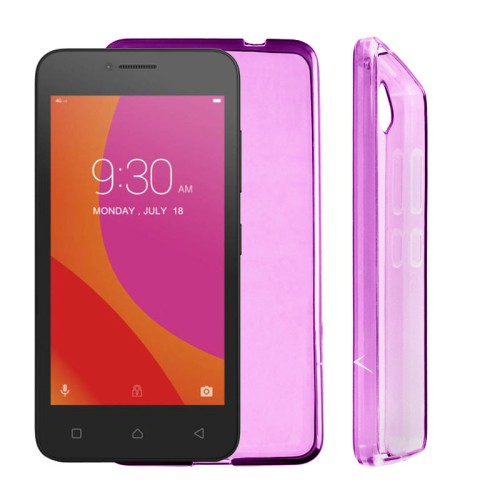 VOLTE-TEL ΘΗΚΗ LENOVO A PLUS A1010 4.5" SLIMCOLOR TPU ΔΙΑΦΑΝΗ ΡΟΖ