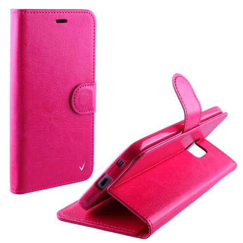 VOLTE-TEL ΘΗΚΗ SAMSUNG A5 2017 A520 LEATHER-TPU BOOK STAND PINK