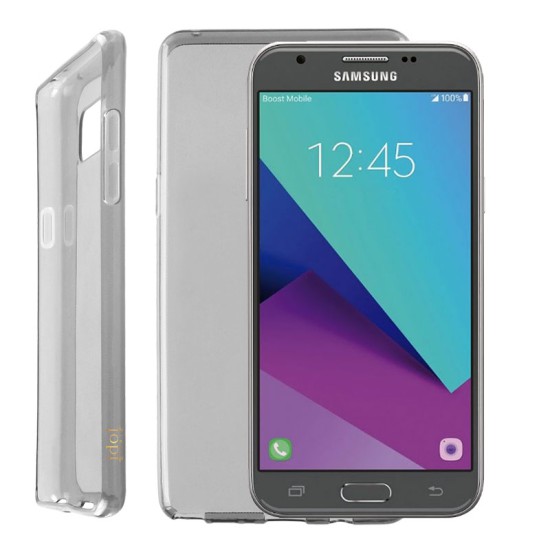 IDOL 1991 ΘΗΚΗ SAMSUNG J3 2017 J330 5.0" AIR SLIM TPU ΔΙΑΦΑΝΗ ΓΚΡΙ