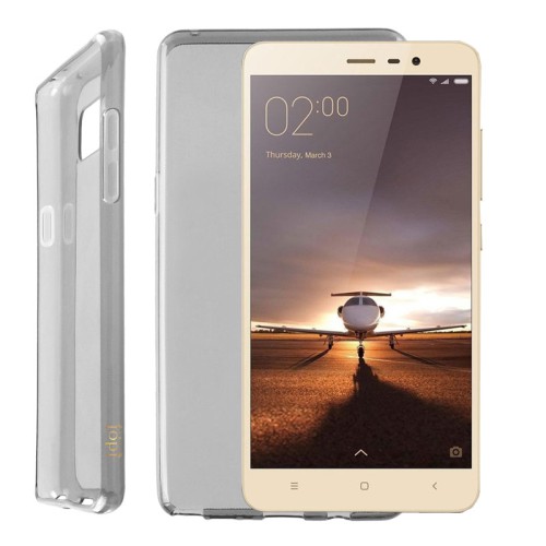 IDOL 1991 ΘΗΚΗ XIAOMI REDMI NOTE 3 5.5" AIR SLIM TPU ΔΙΑΦΑΝΗ ΓΚΡΙ