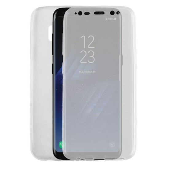 IDOL 1991 ΘΗΚΗ SAMSUNG S8 PLUS G955 6.2" AIR SLIM DUO TPU ΔΙΑΦΑΝΗ