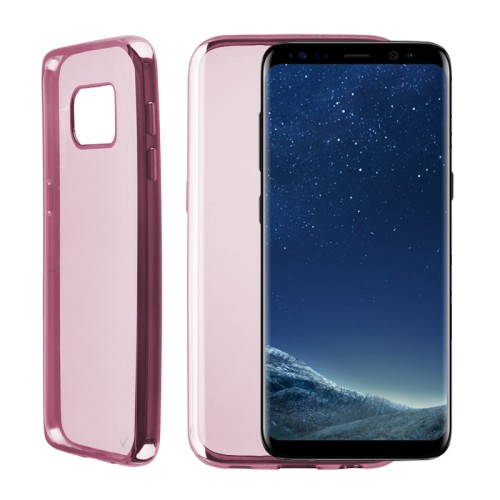 VOLTE-TEL ΘΗΚΗ SAMSUNG S8 PLUS G955 FACEPLATE ELECTROPLATING FUCHSIA