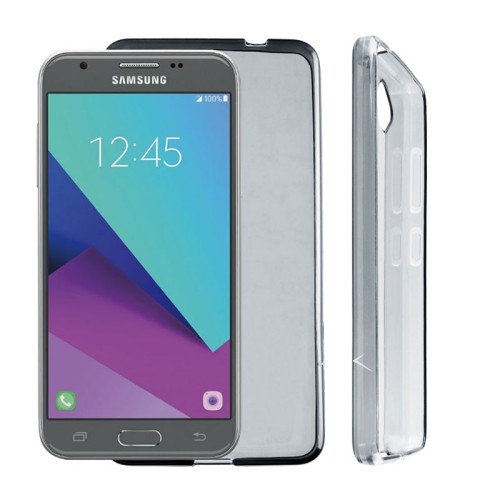 VOLTE-TEL ΘΗΚΗ SAMSUNG J3 2017 J330 SLIMCOLOR TPU ΔΙΑΦΑΝΗ ΓΚΡΙ