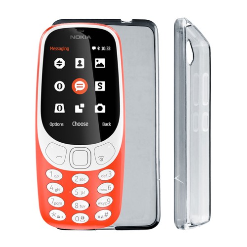 VOLTE-TEL ΘΗΚΗ NOKIA 3310 2017 SLIMCOLOR TPU ΔΙΑΦΑΝΗ ΓΚΡΙ