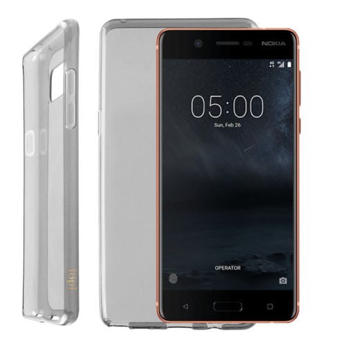 IDOL 1991 ΘΗΚΗ NOKIA 5 5.2" AIR SLIM TPU ΔΙΑΦΑΝΗ ΓΚΡΙ