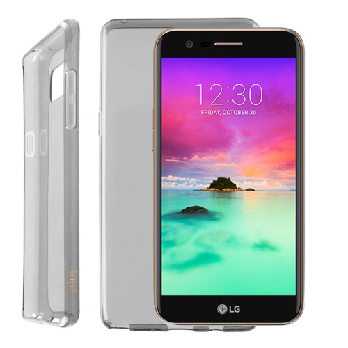 IDOL 1991 ΘΗΚΗ LG K10 2017 M250 5.3" AIR SLIM TPU ΔΙΑΦΑΝΗ ΓΚΡΙ