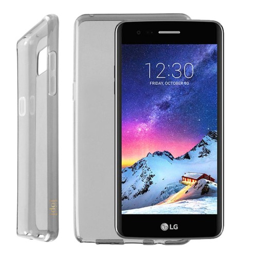 IDOL 1991 ΘΗΚΗ LG K8 2017 X300 5.0" AIR SLIM TPU ΔΙΑΦΑΝΗ ΓΚΡΙ