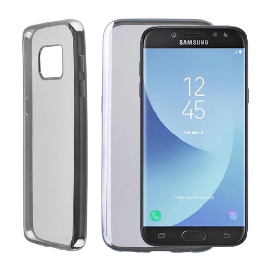 VOLTE-TEL ΘΗΚΗ SAMSUNG J5 2017 J530 FACEPLATE ELECTROPLATING GREY