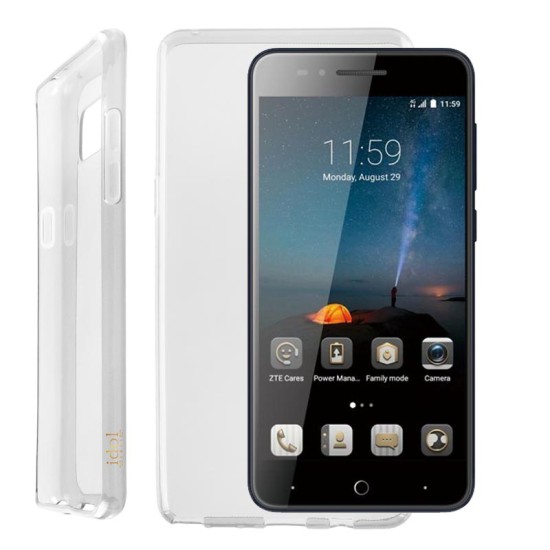 IDOL 1991 ΘΗΚΗ ZTE BLADE A610 PLUS 5.5" AIR SLIM TPU ΔΙΑΦΑΝΗ