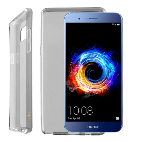 IDOL 1991 ΘΗΚΗ HONOR 8 PRO/V9 5.7" AIR SLIM TPU ΔΙΑΦΑΝΗ ΓΚΡΙ