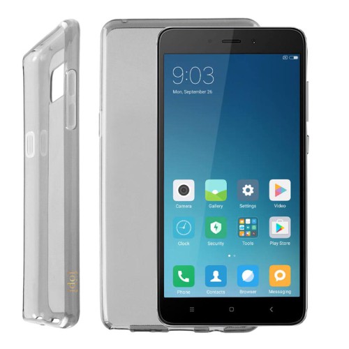 IDOL 1991 ΘΗΚΗ XIAOMI REDMI NOTE 4 5.5" AIR SLIM TPU ΔΙΑΦΑΝΗ ΓΚΡΙ