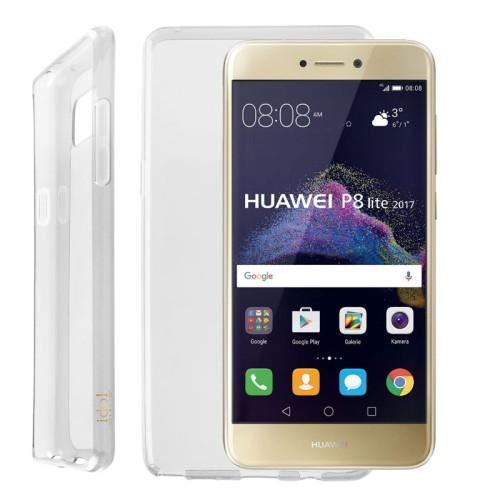 IDOL 1991 ΘΗΚΗ HUAWEI P9 LITE 2017/P8 LITE 2017 5.2" AIR SLIM TPU ΔΙΑΦΑΝΗ ΓΚΡΙ