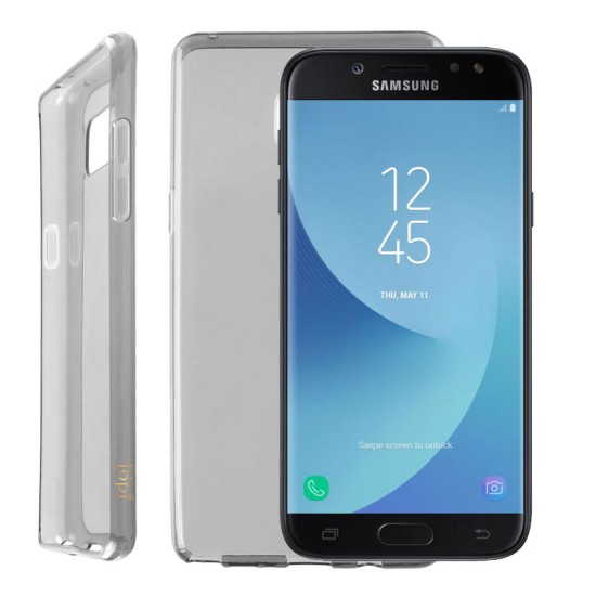IDOL 1991 ΘΗΚΗ SAMSUNG J7 2016 J710 5.5" AIR SLIM TPU ΔΙΑΦΑΝΗ ΓΚΡΙ