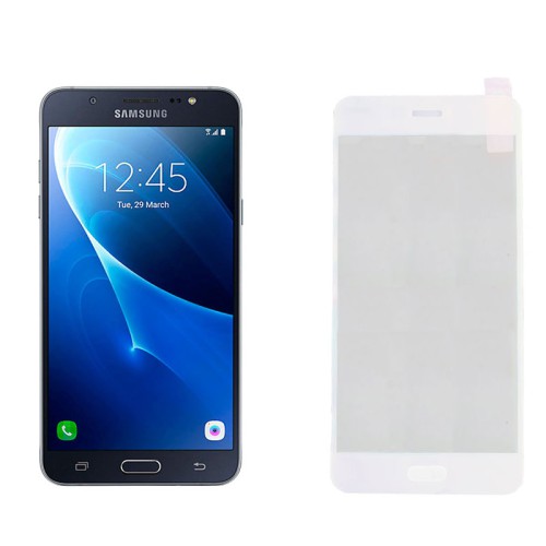 IDOL 1991 TEMPERED GLASS SAMSUNG J710 2016 5.5" 9H 0.25mm 2.5D SPECIAL FULL COVER WHITE