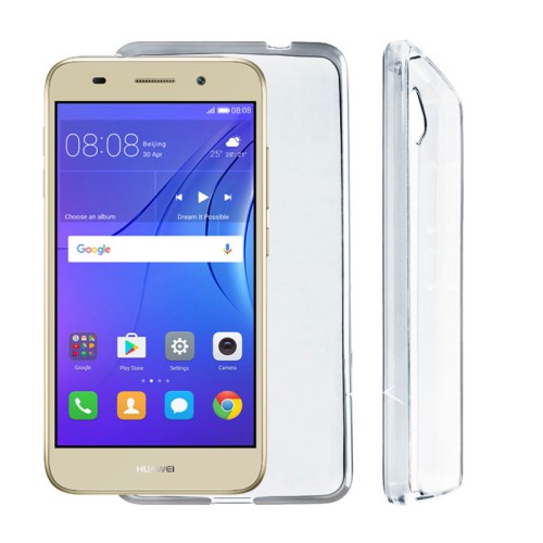 VOLTE-TEL ΘΗΚΗ HUAWEI Y3 2017/Y3 2018 5.0" SLIMCOLOR TPU ΔΙΑΦΑΝΗ