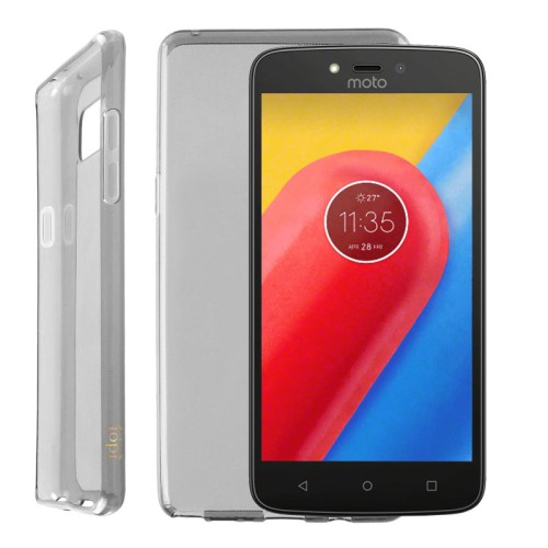IDOL 1991 ΘΗΚΗ MOTOROLA MOTO C 5.0" AIR SLIM TPU ΔΙΑΦΑΝΗ ΓΚΡΙ