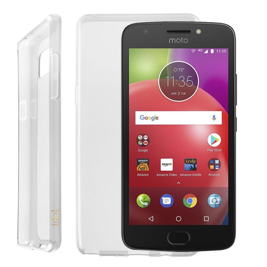 IDOL 1991 ΘΗΚΗ MOTOROLA MOTO E4 XT1762 5.0" AIR SLIM TPU ΔΙΑΦΑΝΗ