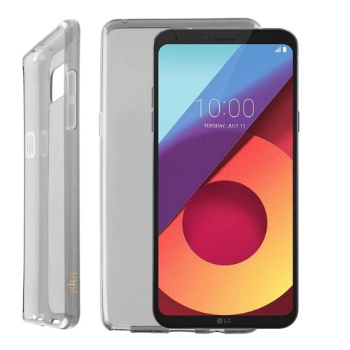 IDOL 1991 ΘΗΚΗ LG Q6 M700N 5.5" AIR SLIM TPU ΔΙΑΦΑΝΗ ΓΚΡΙ