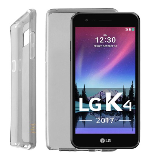 IDOL 1991 AIR SLIM TPU ΘΗΚΗ LG K4 2017 M160 5.0in ΔΙΑΦΑΝΗ ΓΚΡΙ