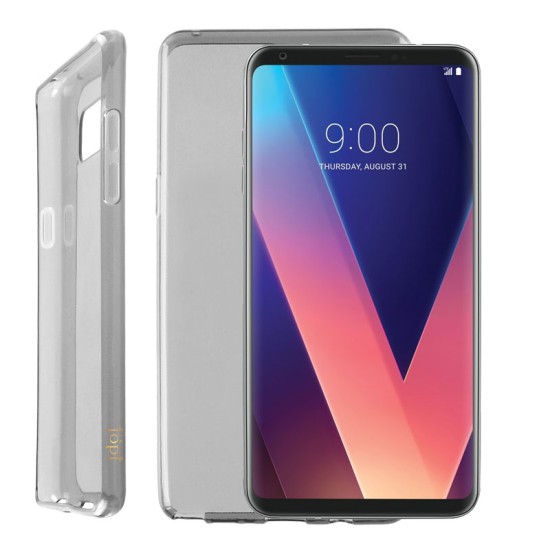 IDOL 1991 AIR SLIM TPU ΘΗΚΗ LG V30/V30S THINQ 6.0in ΔΙΑΦΑΝΗ ΓΚΡΙ