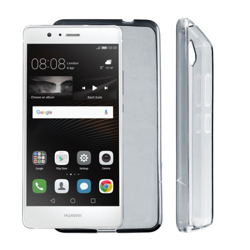 VOLTE-TEL ΘΗΚΗ HUAWEI P9 LITE 5.2" SLIMCOLOR AIR TPU ΔΙΑΦΑΝΗ ΓΚΡΙ