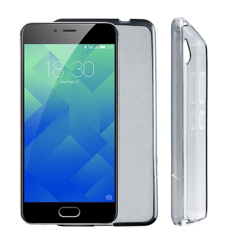 VOLTE-TEL ΘΗΚΗ MEIZU M5S 5.2" SLIMCOLOR AIR TPU ΔΙΑΦΑΝΗ ΓΚΡΙ