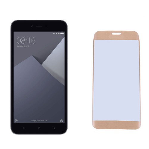 IDOL 1991 TEMPERED GLASS XIAOMI REDMI NOTE 5A/NOTE 5A PRIME 5.5" 9H 0.25mm 2.5D SPECIAL FULL COVER GOLD