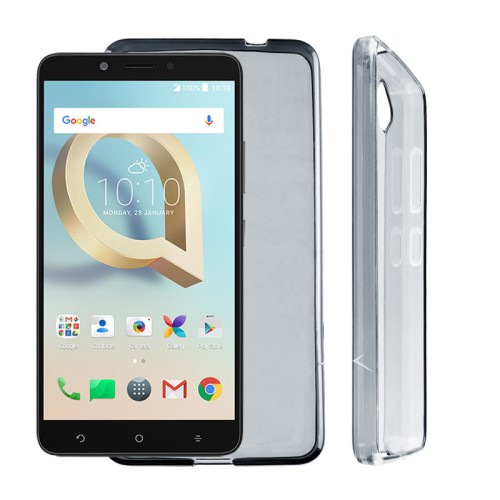 VOLTE-TEL ΘΗΚΗ ALCATEL A7 XL 7071 6.0" SLIMCOLOR AIR TPU ΔΙΑΦΑΝΗ ΓΚΡΙ