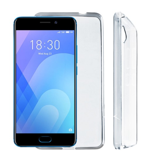 VOLTE-TEL ΘΗΚΗ MEIZU M6 NOTE 5.5" SLIMCOLOR AIR TPU ΔΙΑΦΑΝΗ