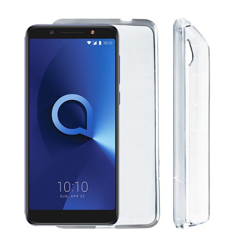 VOLTE-TEL ΘΗΚΗ ALCATEL 3X 5058 5.7" SLIMCOLOR AIR TPU ΔΙΑΦΑΝΗ