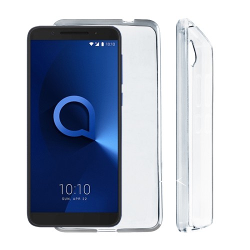 VOLTE-TEL ΘΗΚΗ ALCATEL 3V 6.0" SLIMCOLOR AIR TPU ΔΙΑΦΑΝΗ