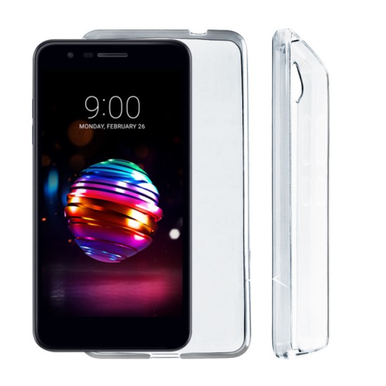 VOLTE-TEL ΘΗΚΗ LG K10 2018 5.3" SLIMCOLOR AIR TPU ΔΙΑΦΑΝΗ