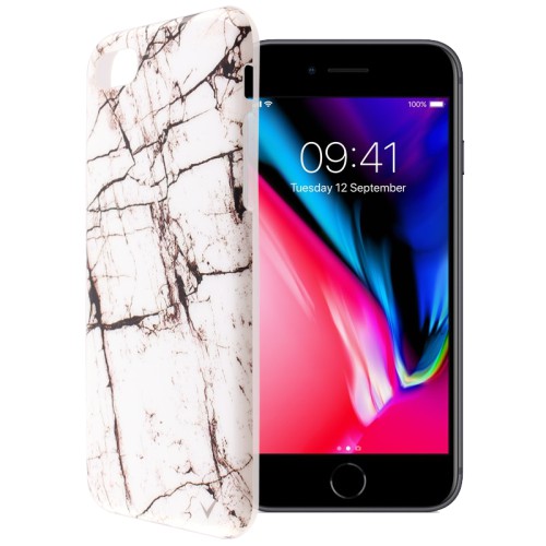 VOLTE-TEL ΘΗΚΗ IPHONE SE 2022/IPHONE SE 2020/IPHONE 8/7 4.7" MARBLE TPU WHITE 03